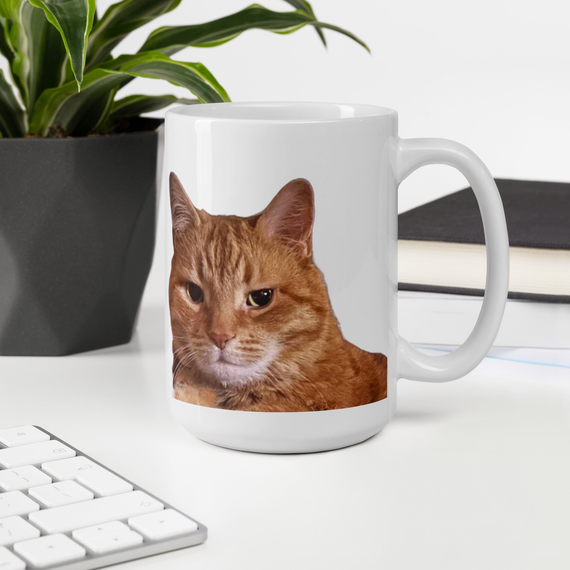 Mug Cheddar the Cat | Unique Rabbit Design